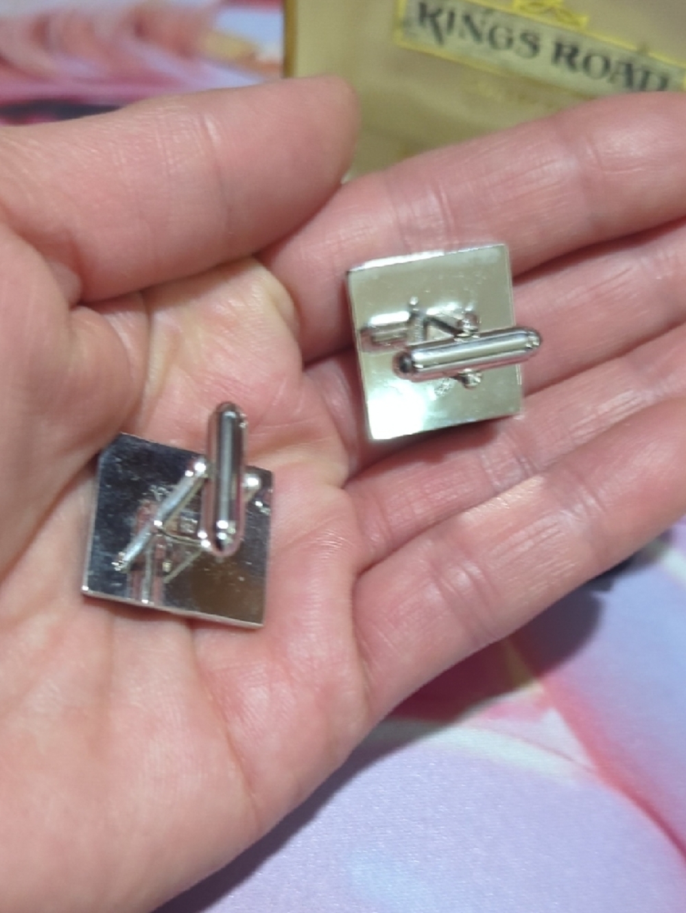 Vintage Kings Road Lapis Lazuli Cufflinks – Sears Men’s Store - Picture 8 of 15